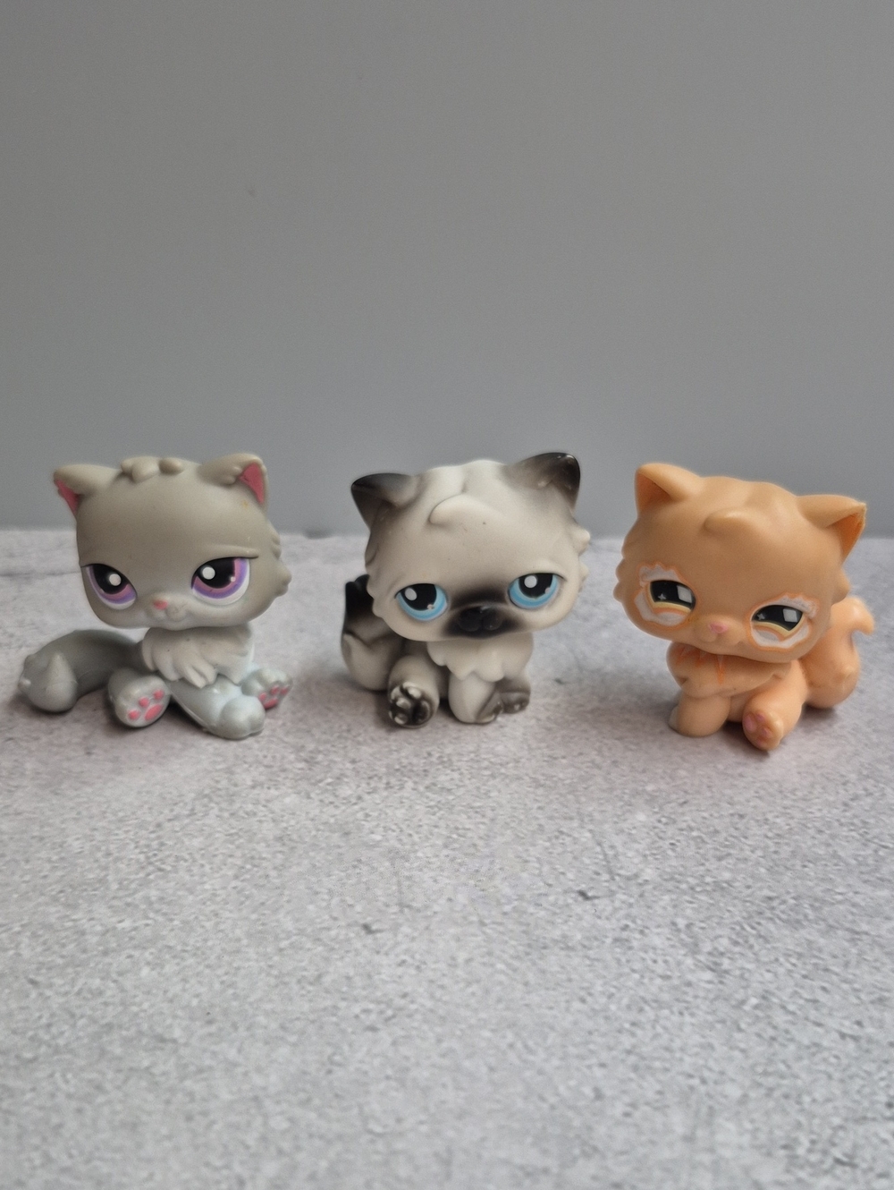 Littlest Pet Shop Persian Cats #490 #60 #263